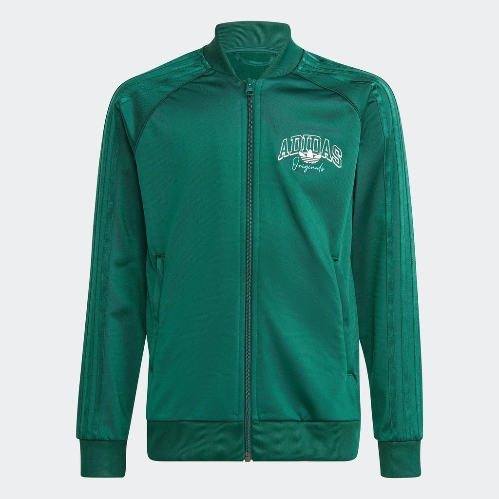 adidas Lifestyle Collegiate Graphic Pack SST Track Top Unisex Green IL5049
