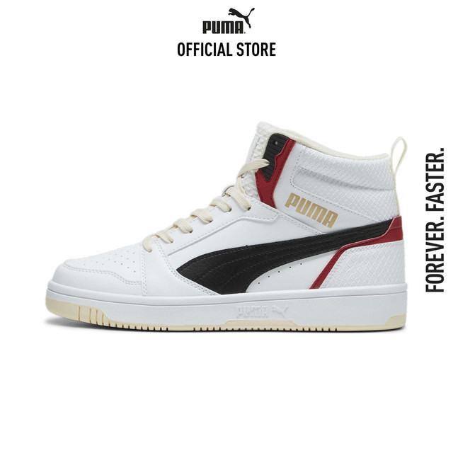 PUMA BASICS - รองเท้าผ้าใบ Rebound v6 Dragon Year สีขาว - 39507701