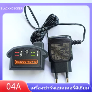 Black&Decker/เครื่องชาร์จแบตเตอรี่ลิเธียมแบคเตอร์12/18/20V สินค้าคงคลังใหม่