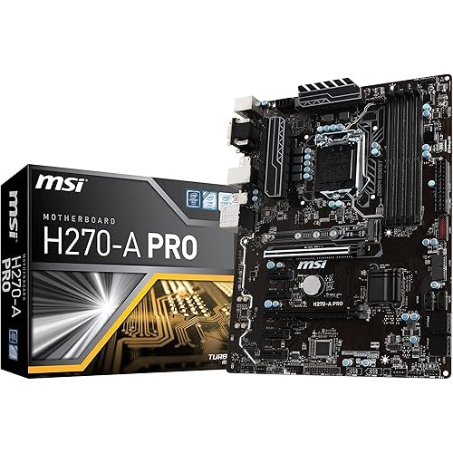 MSI H270-A PRO Motherboard with Intel H270 chipset MB4136