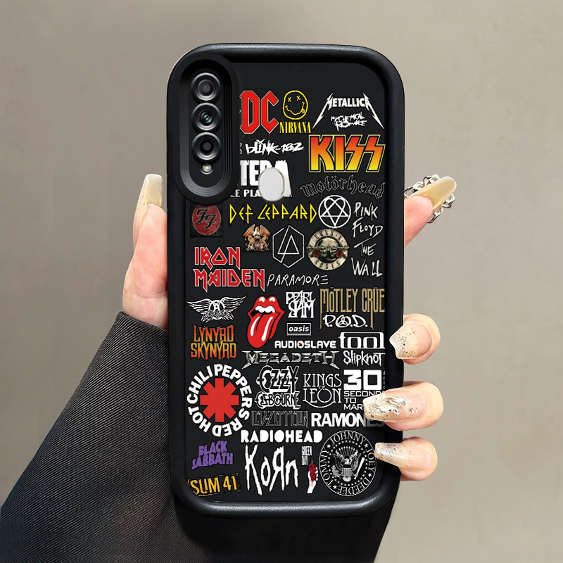 เคสสำหรับ OPPO A31 2020 A8 เคสโทรศัพท์แบรนด์อินเทรนด์เคสป้องกันซิลิโคนออกแบบเองกรอบนิ่ม