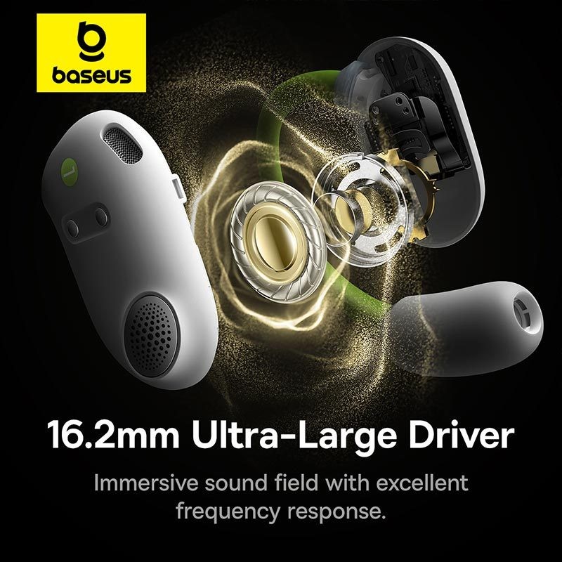 Baseus หูฟังกำลังกายไร้สาย  รุ่น Eli Sport 1 Open-Ear TWS Earbuds กำลังกาย