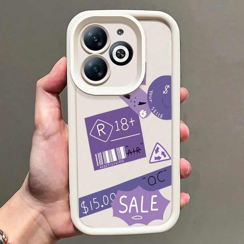 เคสสำหรับ Infinix Smart 8 Smart 8 Plus Smart 8 Pro Smart 8 HD Tecno Pop 8 Spark Go 2024 Spark 20 เคส ราคา ถูกที่สุด ดีลบีเคเค แกลเลอรีภาพที่ 2