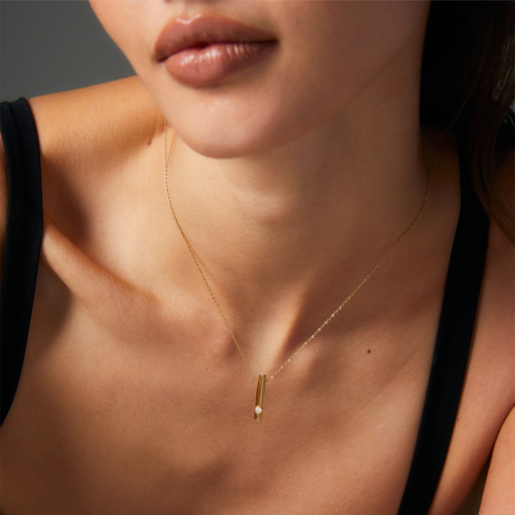 Valichain - Prism Vertical Necklace