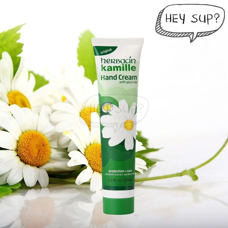 herbacin Kamille Hand Cream with Glycerine 75ml