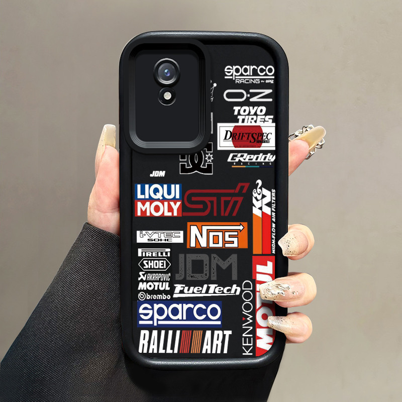 เคสสำหรับ VIVO Y02 VIVO Y02A VIVO Y02T Y02s เคสป้องกันโทรศัพท์ตกทันสมัยและซิลิโคนที่อินเทรนด์