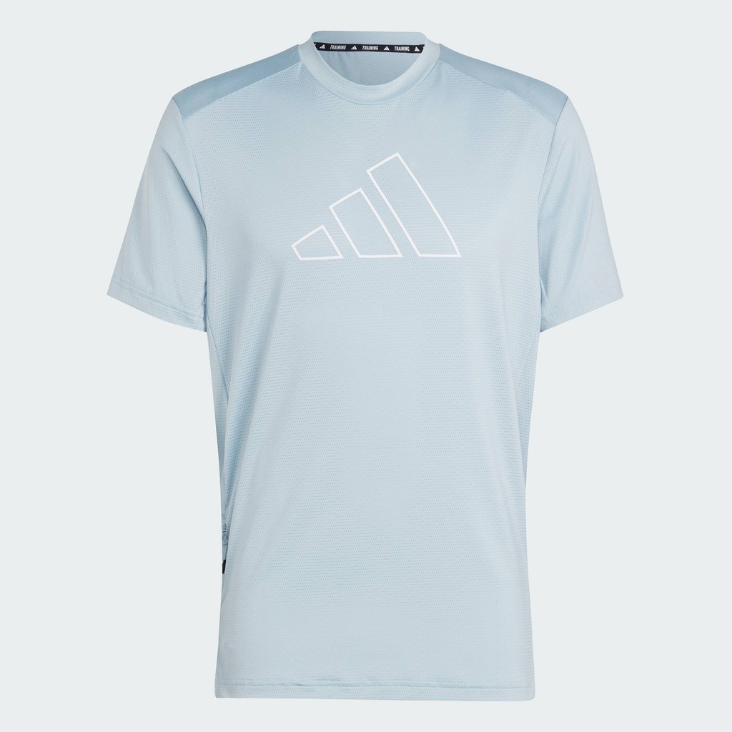 adidas เทรนนิง เสื้อยืดเทรนนิง Train Icons Big Logo ผู้ชาย สีน้ำเงิน IN9820