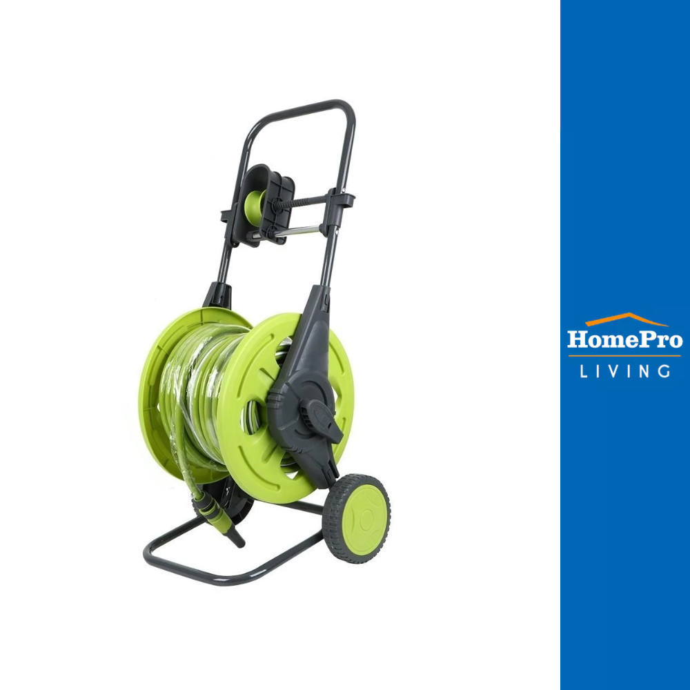 HomePro สายยางโรลล้อลาก DGH-008-S 1/2 นิ้วx40M แบรนด์ SPRING
