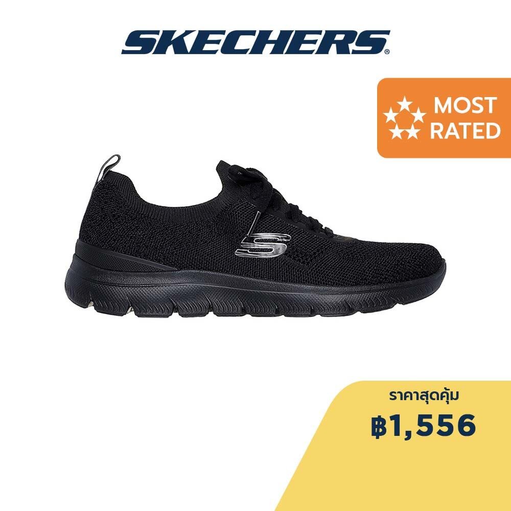 Skechers สเก็ตเชอร์ส รองเท้าลำลองผู้หญิง Women Sport Summits Sneak Peek Casual Shoes - 150122-BBK Memory Foam