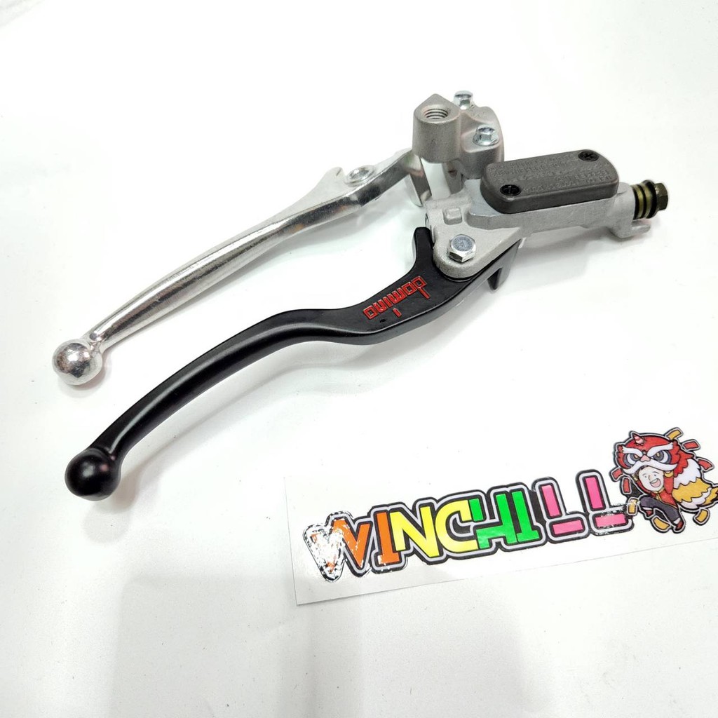 ปั๊มบนย่อ + มือเบรค DMN แถมมือเบรคชุบ WAVE110i / WAVW125 ใส่รถตระกูลฮอนด้าได้ทุกรุ่น