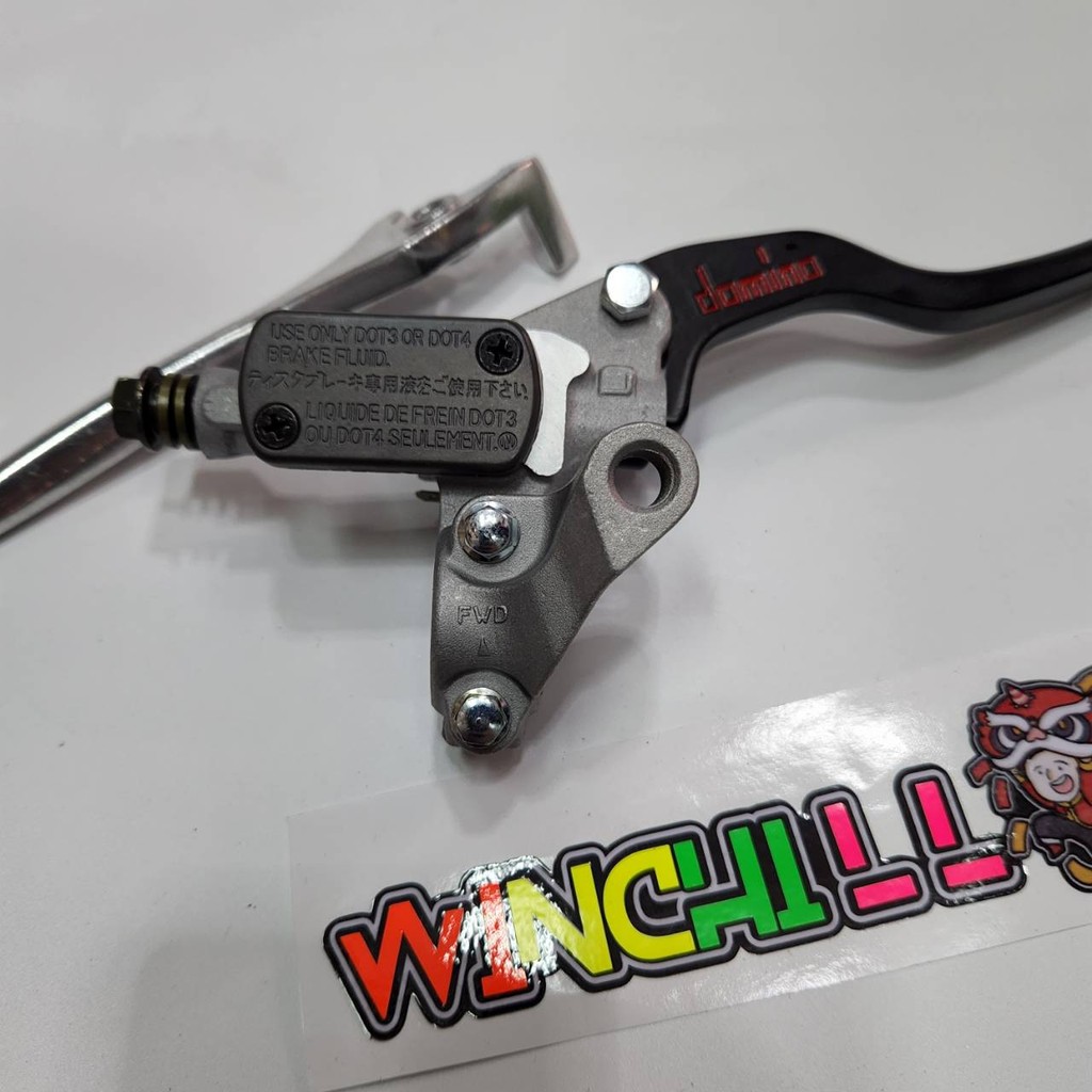 ปั๊มบนย่อ + มือเบรค DMN แถมมือเบรคชุบ WAVE110i / WAVW125 ใส่รถตระกูลฮอนด้าได้ทุกรุ่น - รูปที่ 2