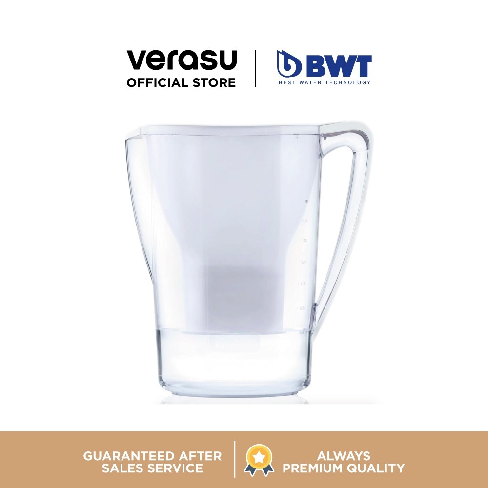 BWT เหยือกกรองน้ำดื่ม 2.7 ลิตร AQUAlizer Home Manual สีขาว รุ่น BWT-125557846