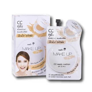 [กล่อง] ซีซีซองขาว คุชชั่น ปกปิด คุมมัน กันน้ำ Nami Make Up Pro CC Ready Cushion SPF35 PA++