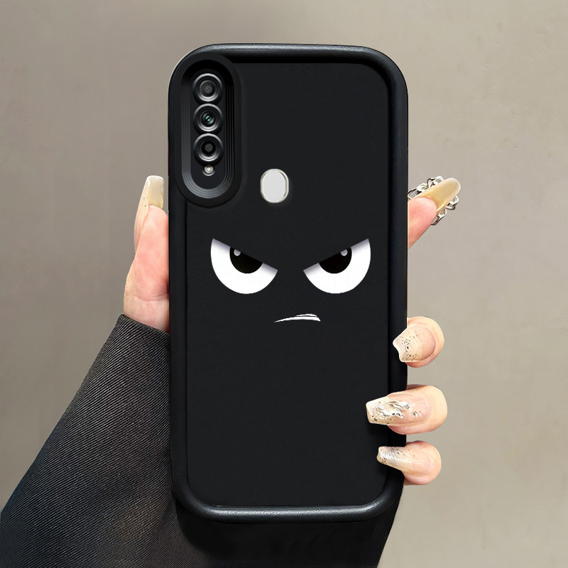 เคสสำหรับ OPPO A31 2020 A8 เคสป้องกันการกระแทกซิลิโคนเคสโทรศัพท์มีลายดวงตายอดนิยม