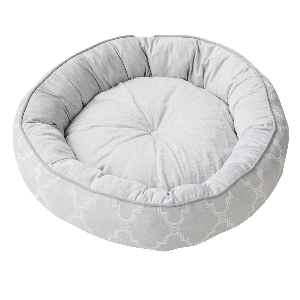 NITORI ที่นอนสัตว์เลี้ยง PET BED N-COOL WSP M-ROUND GY S244 ความเย็นระดับ3