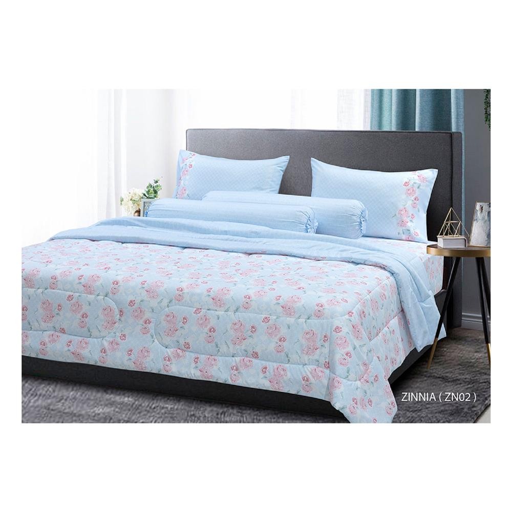 ชุดผ้าปูที่นอน 3.5 ฟุต 3 ชิ้น STEVENS SOFTEX ZN02 เครื่องนอน ผ้าปูที่นอน BEDSHEET SET 3.5FT 3PCS STE