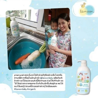 4ถุง ละมุน น้ำยาล้างผักและผลไม้ ออร์แกนิค ถุงรีฟิล 400ml โปร 3แถม1 (รวมได้ 4 ถุงค่ะ)
