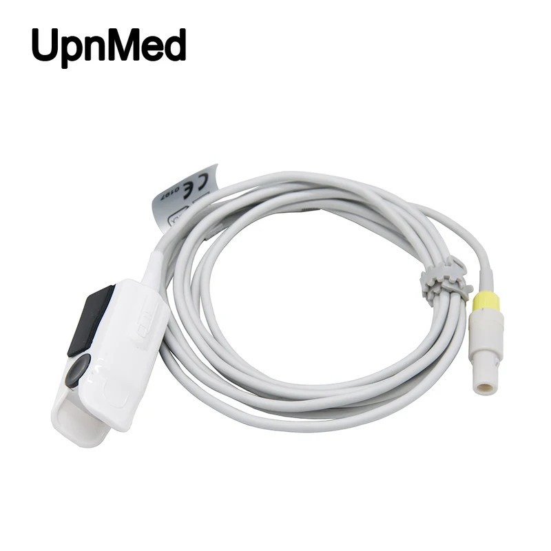 ✦ นำมาใช้ใหม่สากล Biocare Bm-9000plus ผู้ใหญ่นิ้วคลิป Spo2เซ็นเซอร์6pin40degree