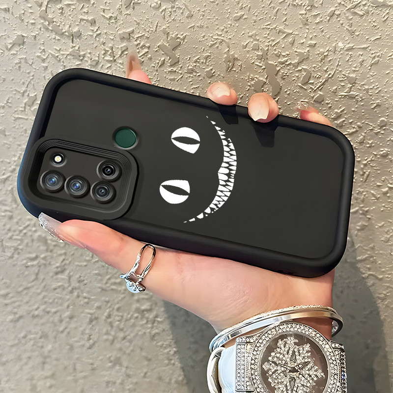 เคสสำหรับ Realme 7i Realme C17 เคสโทรศัพท์ดวงตาปีศาจ