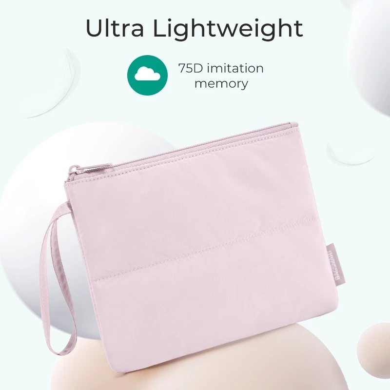 BAGSMART แบบพกพา ถุงเก็บของขนาดเล็ก การท่องเที่ยวกระเป๋าเครื่องสำอางขนาดเล็ก กระเป๋าถือขนาดเล็ก thumbnail 7