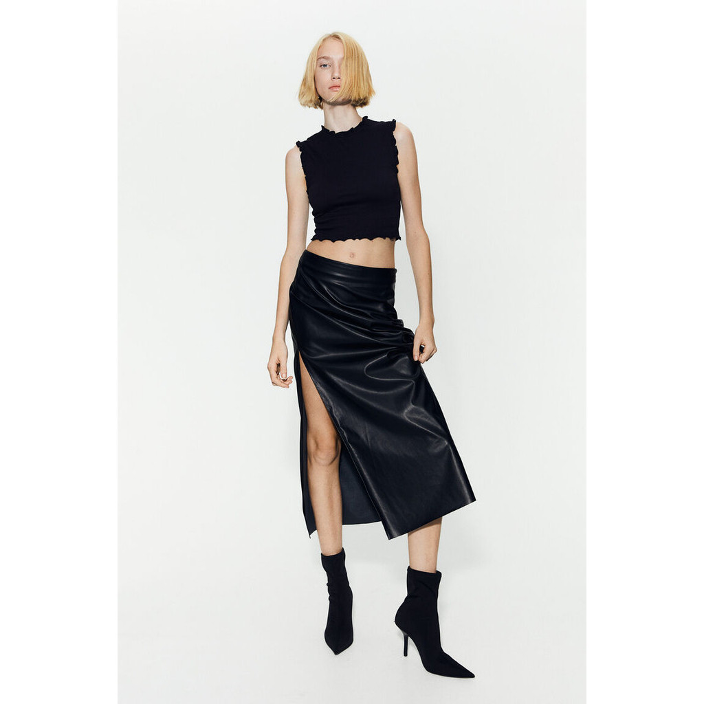 H&M Woman Smocked jersey top 1214168_2
