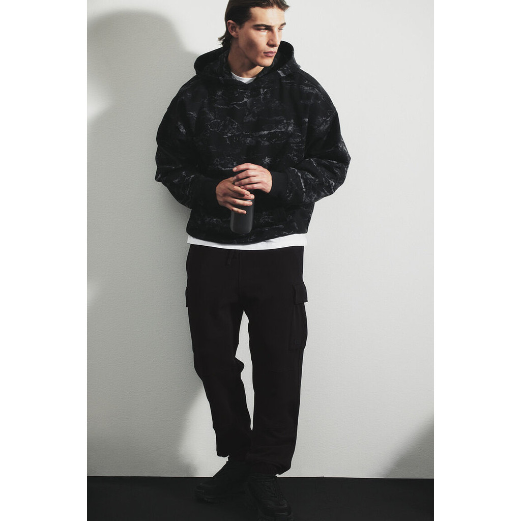 H&M Man DryMove™ Cotton cargo joggers 1207918_5