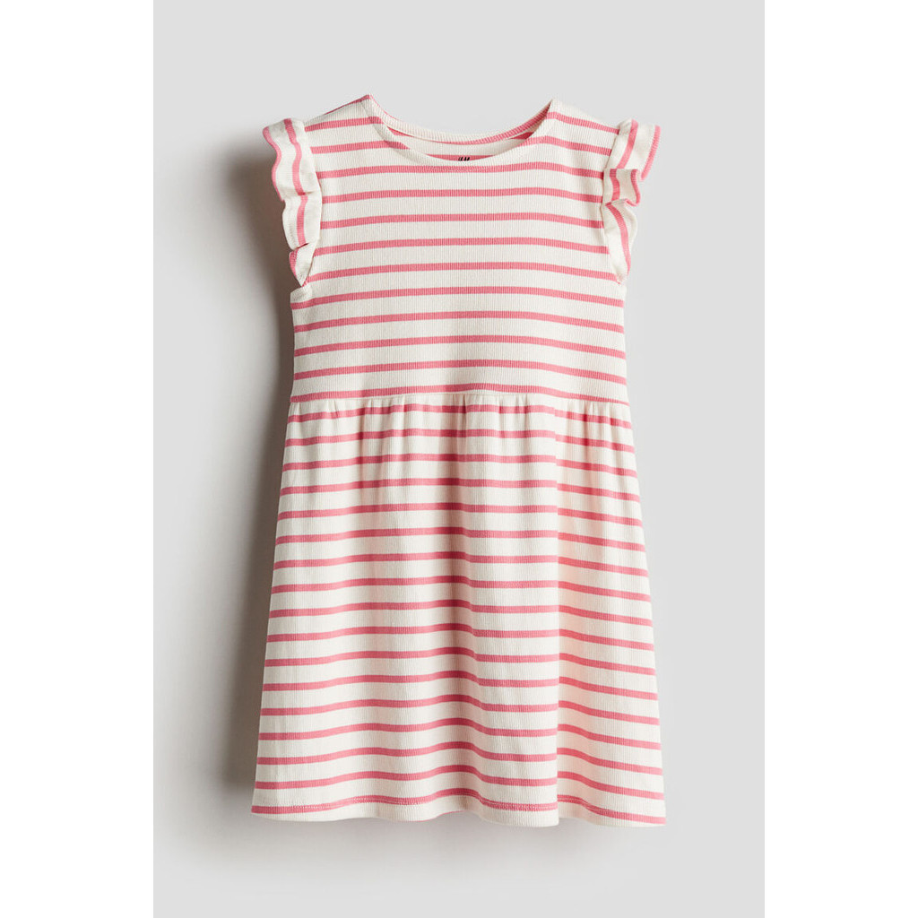H&M Girl Ribbed jersey dress 1025935_4