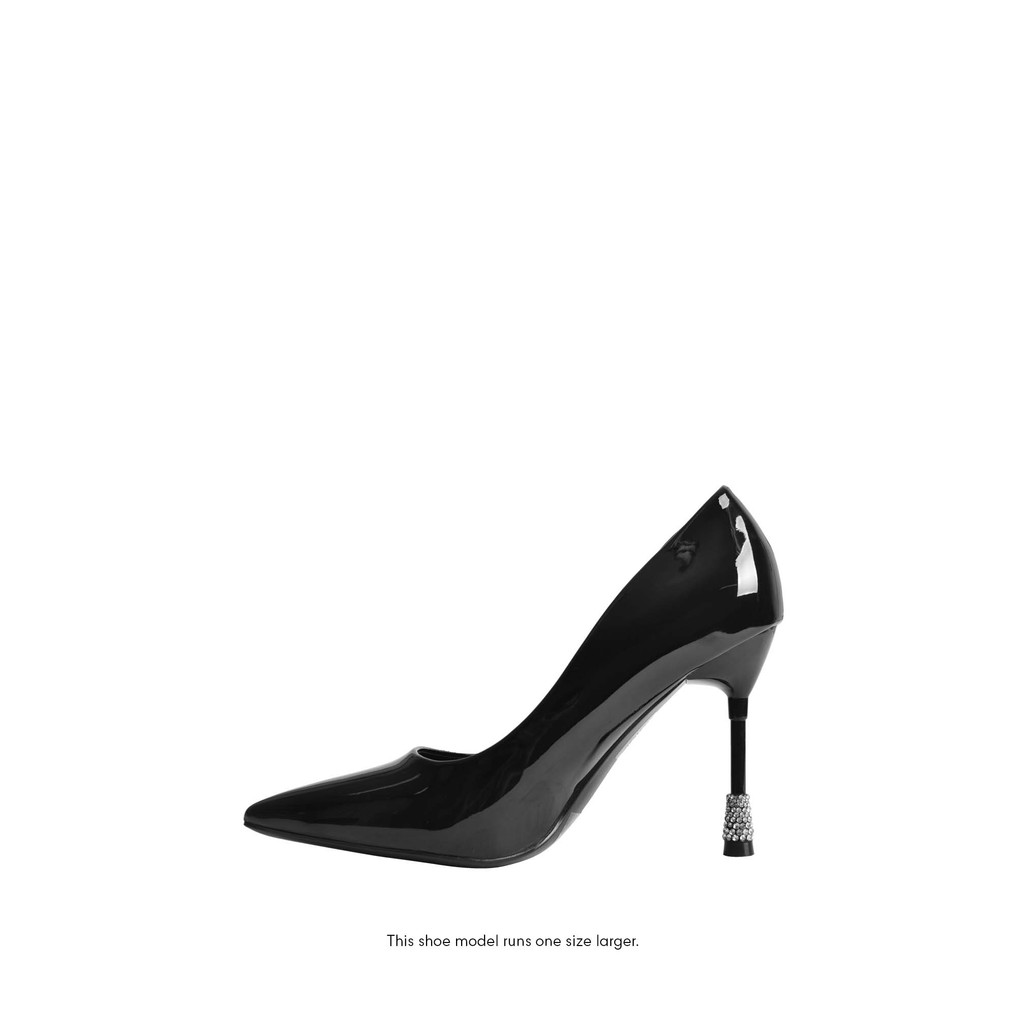 Villains SF POSEY-JWL Pumps รองเท้าปั๊มส้นสูงผู้หญิง ส้นสูง 4.0"