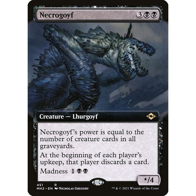 [Modern Horizons 2] - [MH2] - (R) -[Necrogoyf] -  [2021]