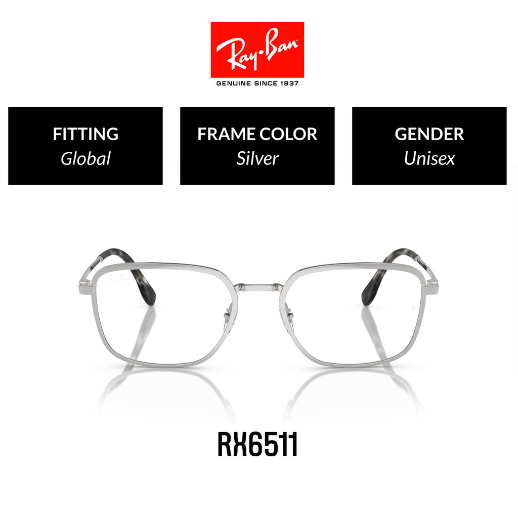 RAY-BAN VISTA - RX6511 2501 55 - Eyeglasses แว่นสายตา