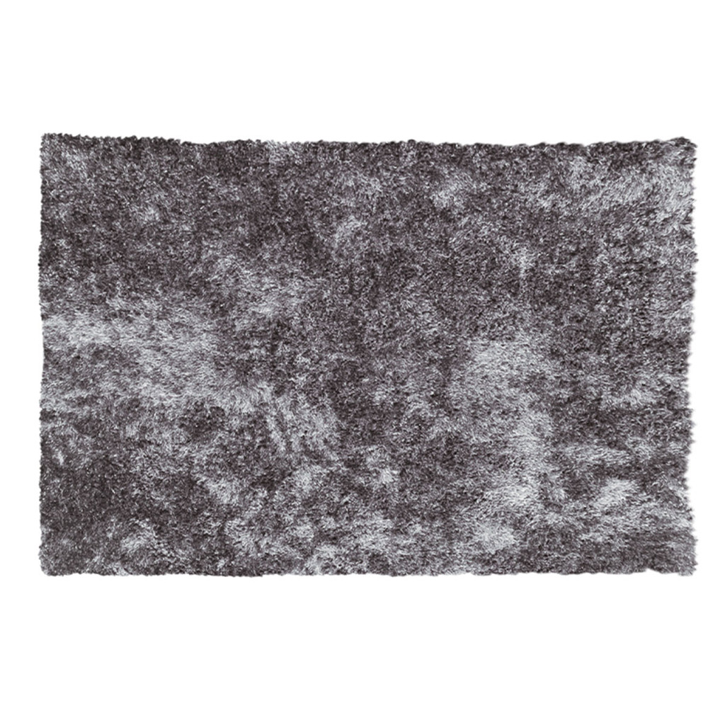 KASSA HOME พรมปูพื้น Chic รุ่น CHIC0208-120180-GREY ขนาด 120 x 180 ซม. สีเทา