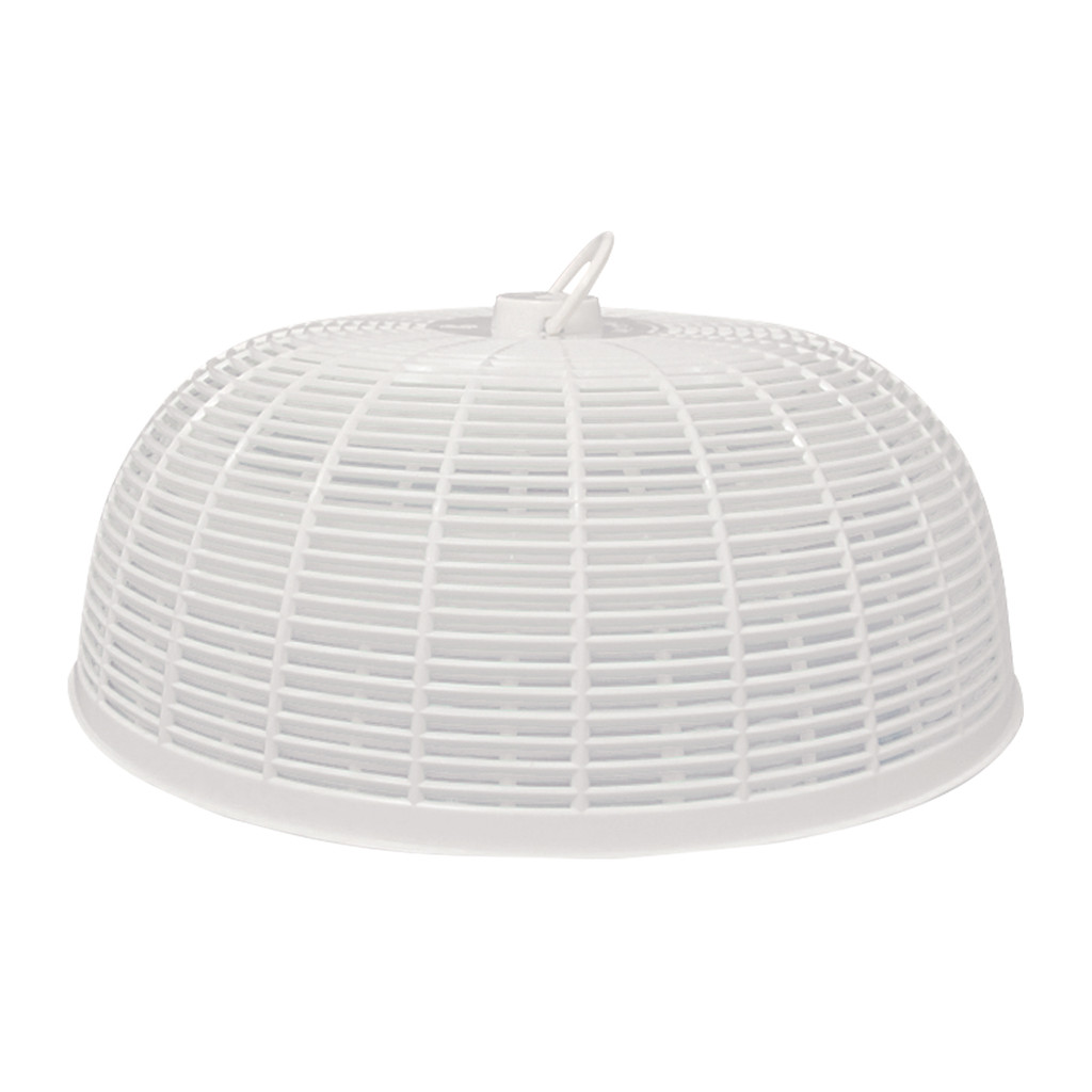 KASSA HOME ฝาชีพลาสติกทรงเบอร์ 30 รุ่น VCP-RS30 ขนาด 25 x 25 x 10 ซม. สีขาว