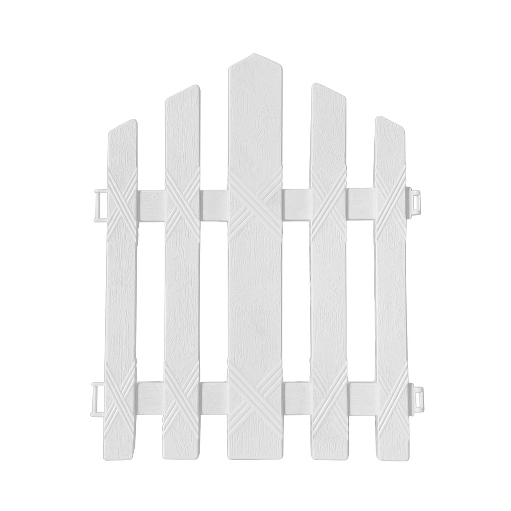 FONTE รั้วพลาสติก รุ่น KD1103W ขนาด 30 x 36.5 ซม. สีขาว