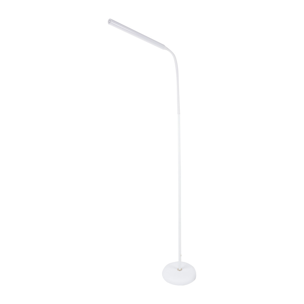 โคมไฟตั้งพื้น ระบบสัมผัส (LED 10 วัตต์) LUZINO รุ่น GX8285F-10W (WH) ขนาด 21 x 40 x 125 ซม. สีขาว