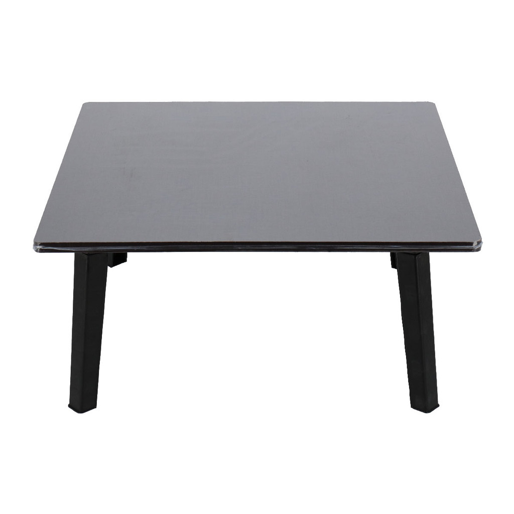 KASSA โต๊ะพับญี่ปุ่นลายผ้า ขนาด 60 x 60 ซม. สีเทา