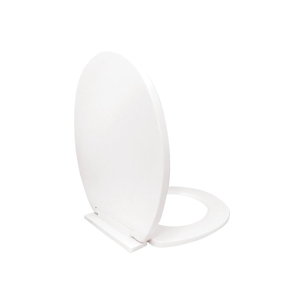 KASSA ฝารองนั่งพลาสติก ทรงกลม SLOW CLOSE รุ่น KS-STC3709 สีขาว