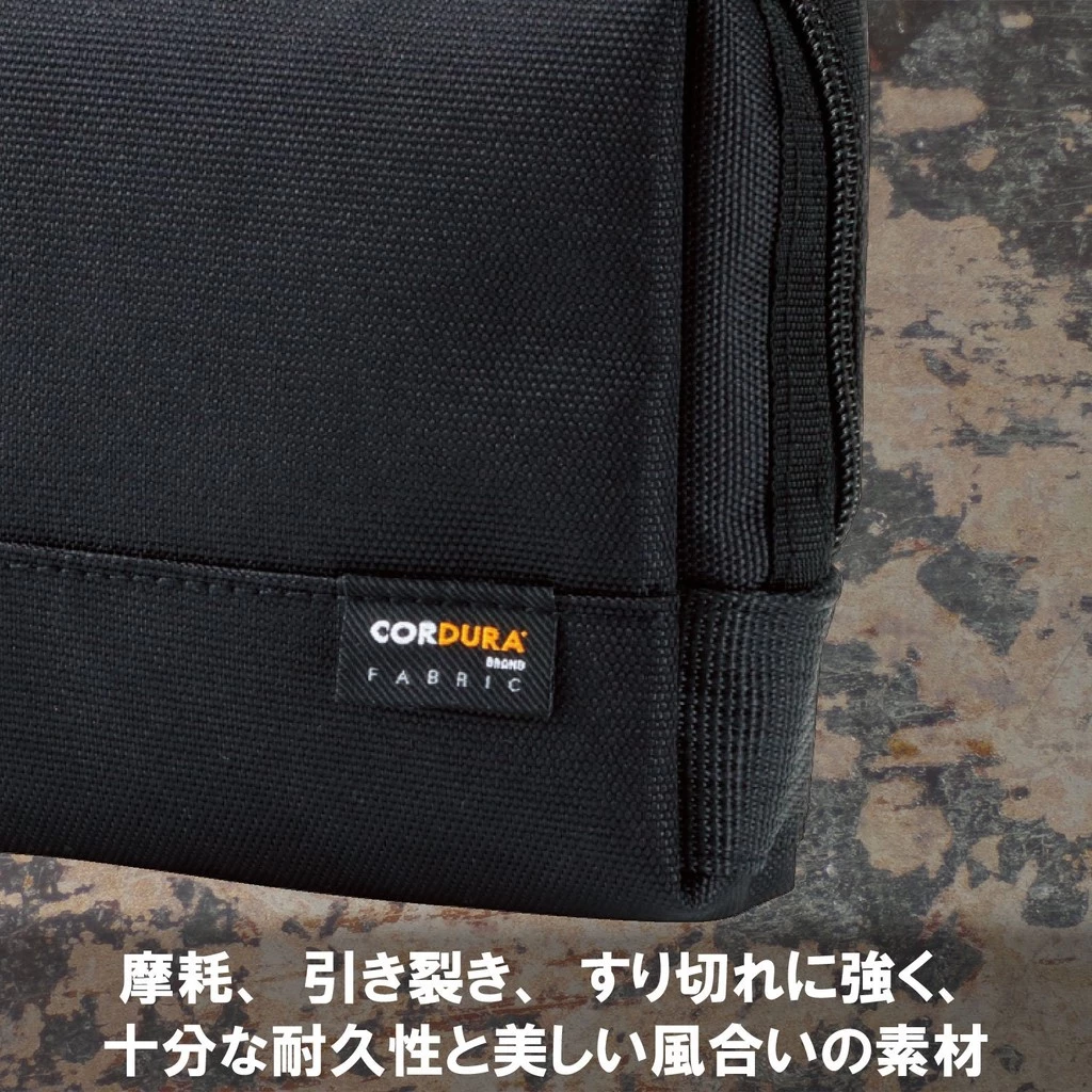 ELECOM Gadget Pouch CORDURA 1000 Black BMA-CDGP01BK thumbnail 5