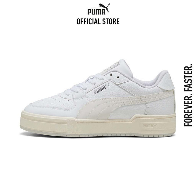 PUMA EVOLUTION - รองเท้าผ้าใบยูนิเซ็กซ์ CA Pro Lights On Reflect สีขาว 40099401