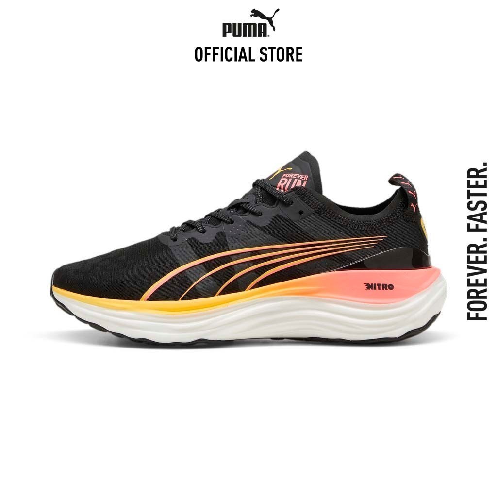 PUMA RUNNING - รองเท้าวิ่งผู้ชาย ForeverRun NITRO สีดำ - FTW - 37775724