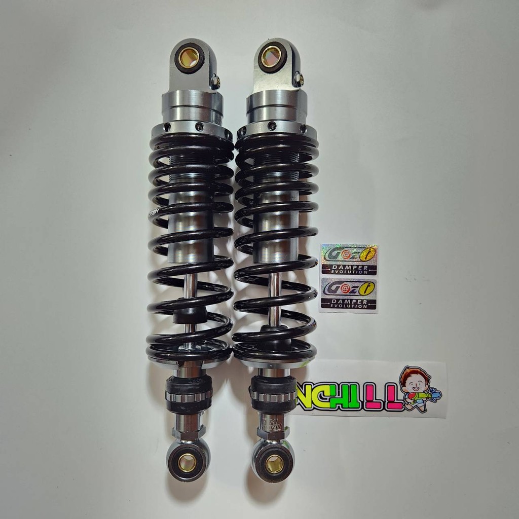 โช้คหลัง โชบิ ALL NEW ZERN ขนาด 320 มิล สีดำ สปริงใหญ่ WAVE110i , SPARK , FINN , FRESH , BELL-R