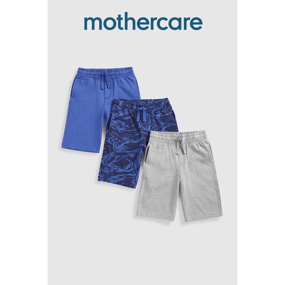 กางเกงขาสั้นเด็กผู้ชาย Mothercare Jersey Shorts - 3 Pack HD200