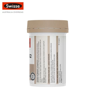 Swisse Ultiboost Vitamin K2 แคปซูลนิ่มขนาดเล็ก 60 เม็ด (EXP:03 2028)