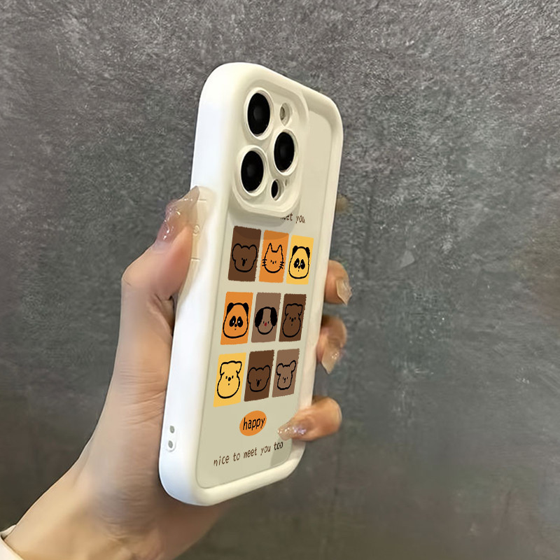 เคสสำหรับ Samsung Galaxy A10s M01s เคสโทรศัพท์กันกระแทกรูปสัตว์น่ารัก - รูปที่ 5