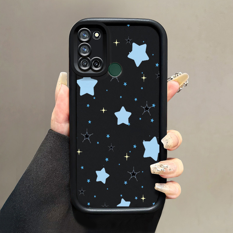 เคสสำหรับ Realme 7i Realme C17 เคสโทรศัพท์ลายดาว