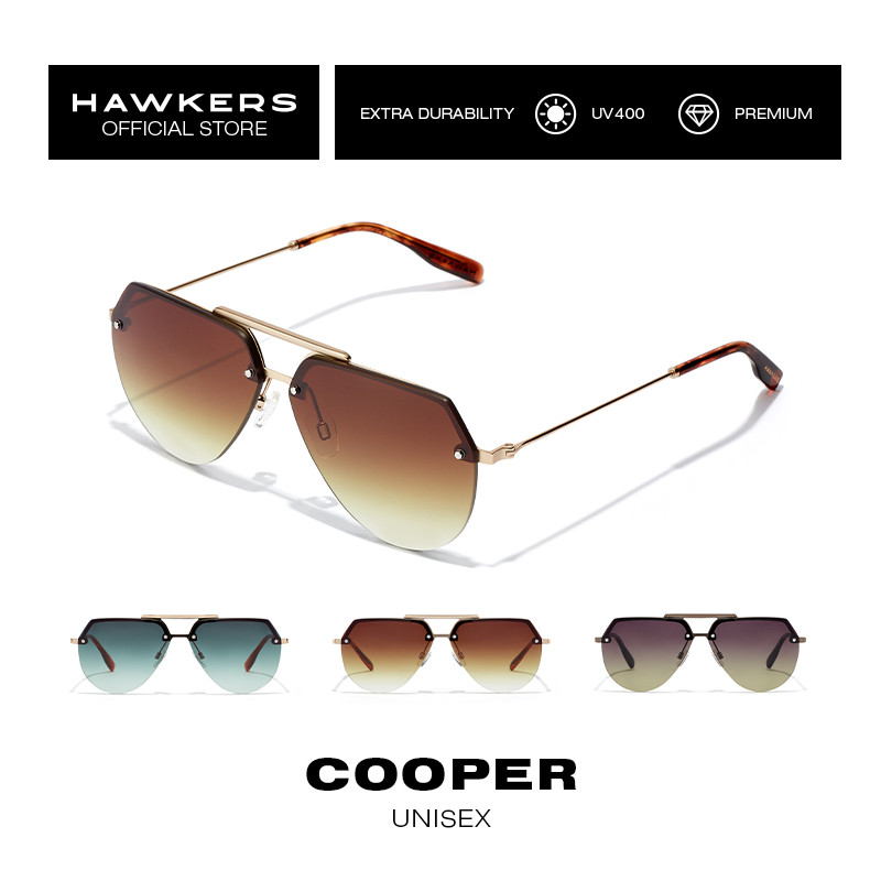 HAWKERS COOPER แว่นกันแดด ยอดฮิต Polarized UV400 Unisex [ของแท้]