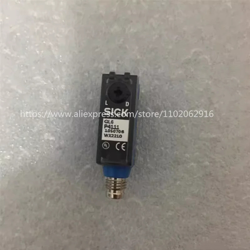 <0>1 ชิ้น เซ็นเซอร์โฟโตอิเล็กทริคของแท้ใหม่ GL6-P4211 GL6-P4111 GL6-P4112