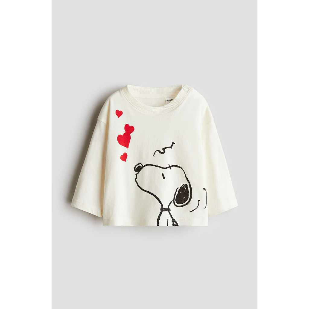 H&M(เอชแอนด์เอ็ม) เสื้อยืดแขนยาว เด็กอ่อน 1265918_1