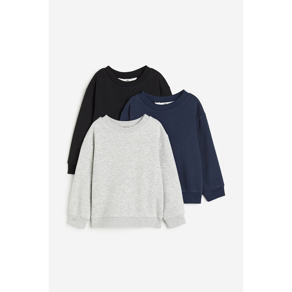 H&M(เอชแอนด์เอ็ม) เสื้อวอร์มแพ็ก 3 ตัว เด็กผู้ชาย 1173514_2