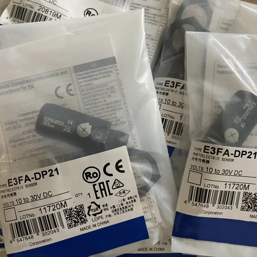 <0>E3FA-DP11/12/13/14 E3FA-DP21/22/23/24/25 เซ็นเซอร์โฟโตอิเล็กทริคใหม่ของแท้