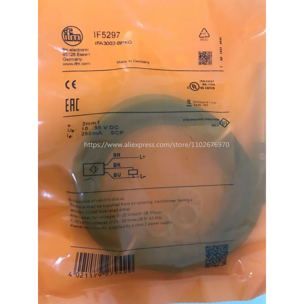 <0>IF5329 IF5188 IF5297 IF5249 IFS201 IF5538 IF5539 IF5542 IF6051 IF5579 IF0309 เซ็นเซอร์สวิตช์ใกล้เ